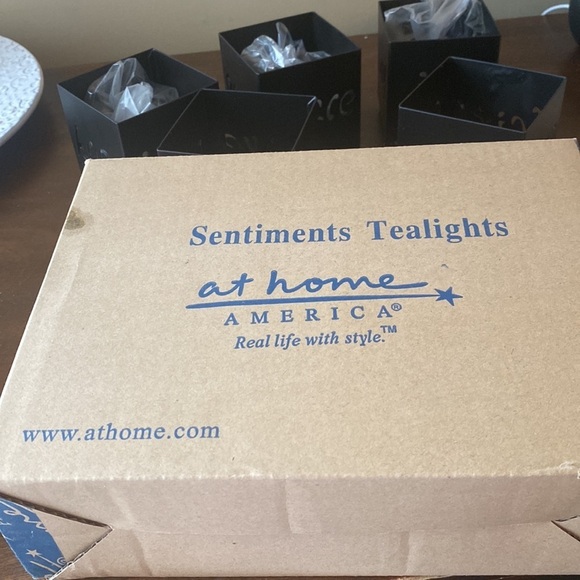 New in box At Home Sentiments Tealights - Picture 3 of 4
